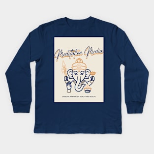 Ganesha Mantra Kids Long Sleeve T-Shirt